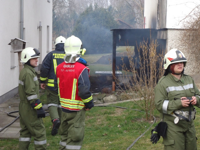 Brandeinsatz in Weibing