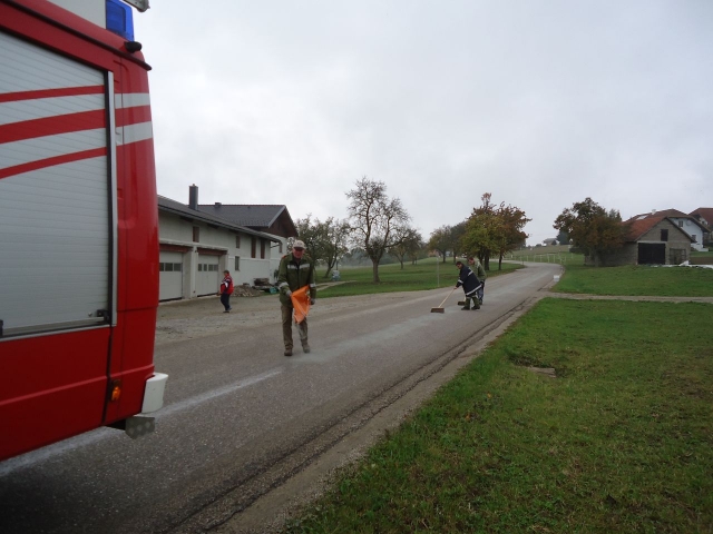 Öleinsatz in Salling