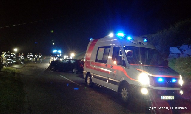 Schwerer Verkehrsunfall in Eschenau