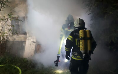 Atemschutzübung in Stillfüssing