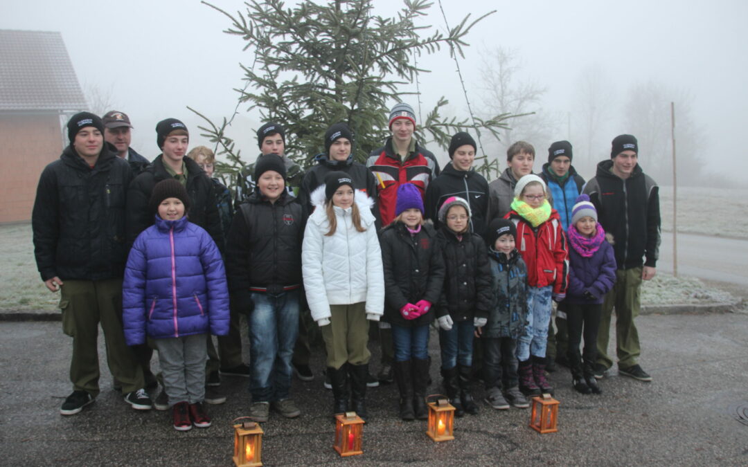 Friedenslicht 2013