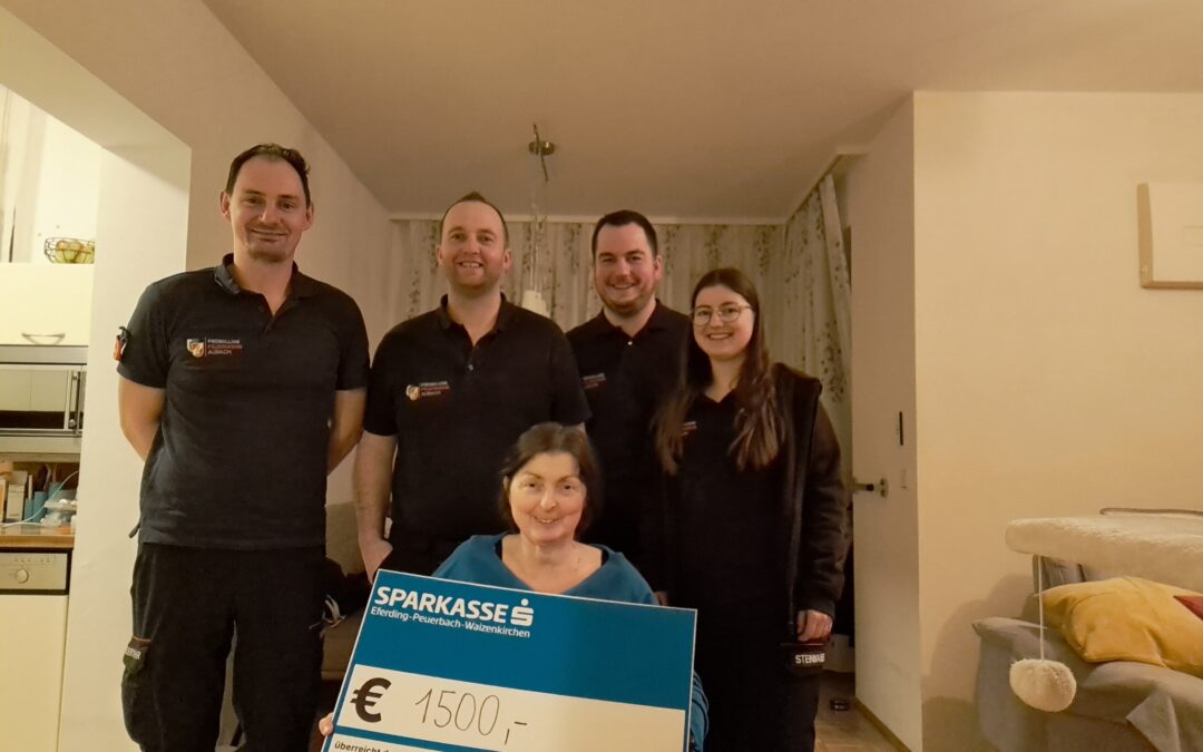 Spendenüberreichung Friedenslicht